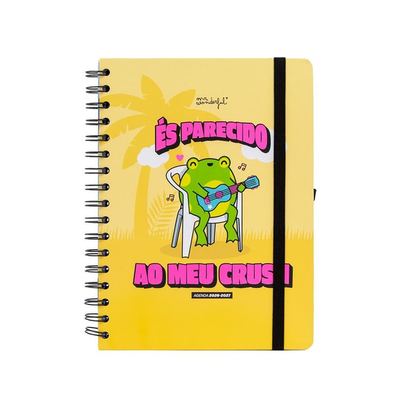 Agenda Mr. Wonderful 26-27 Semanal - És parecido ao meu crush