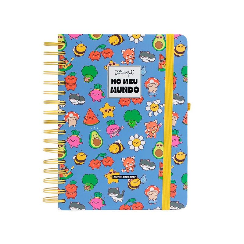 Agenda Mr. Wonderful 26-27 Diária - No meu mundo
