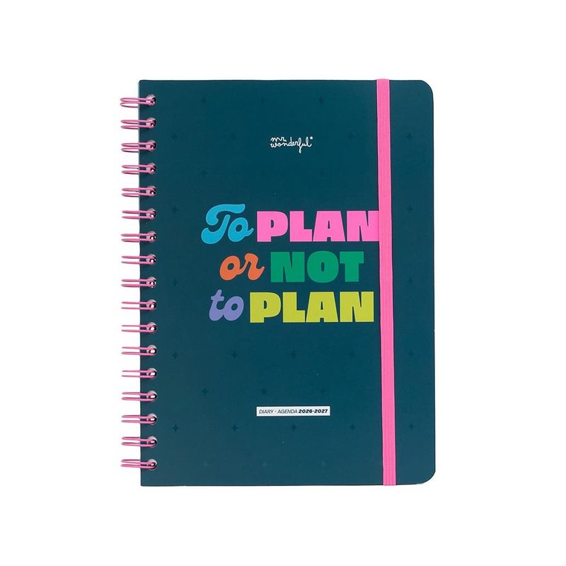 Agenda Mr. Wonderful 26-27 Semanal Basic - To plan or not to plan