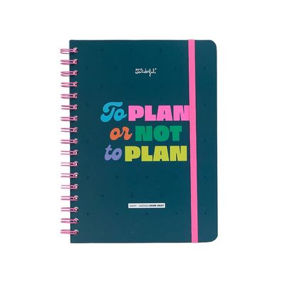 Agenda Mr. Wonderful 26-27 Semanal Basic - To plan or not to plan