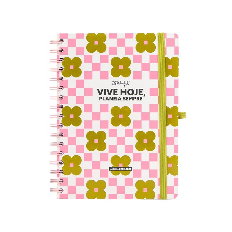 Agenda Mr. Wonderful 26-27 Semanal - Vive hoje, planeia sempre