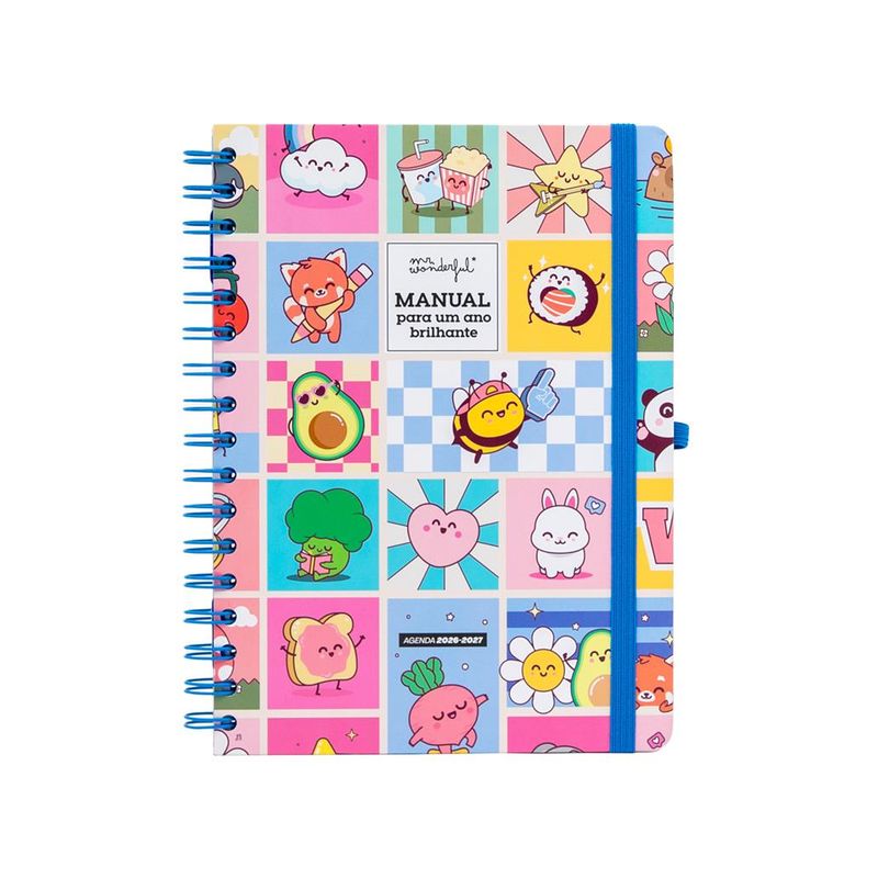 Agenda Mr. Wonderful 26-27 Semanal - Manual para um ano brilhante