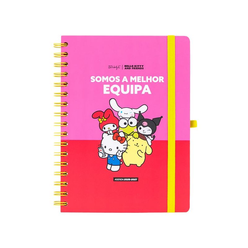Agenda Mr. Wonderful 26-27 Semanal Hello Kitty &amp; Friends x Mr. Wonderful - Somos a melhor equipa