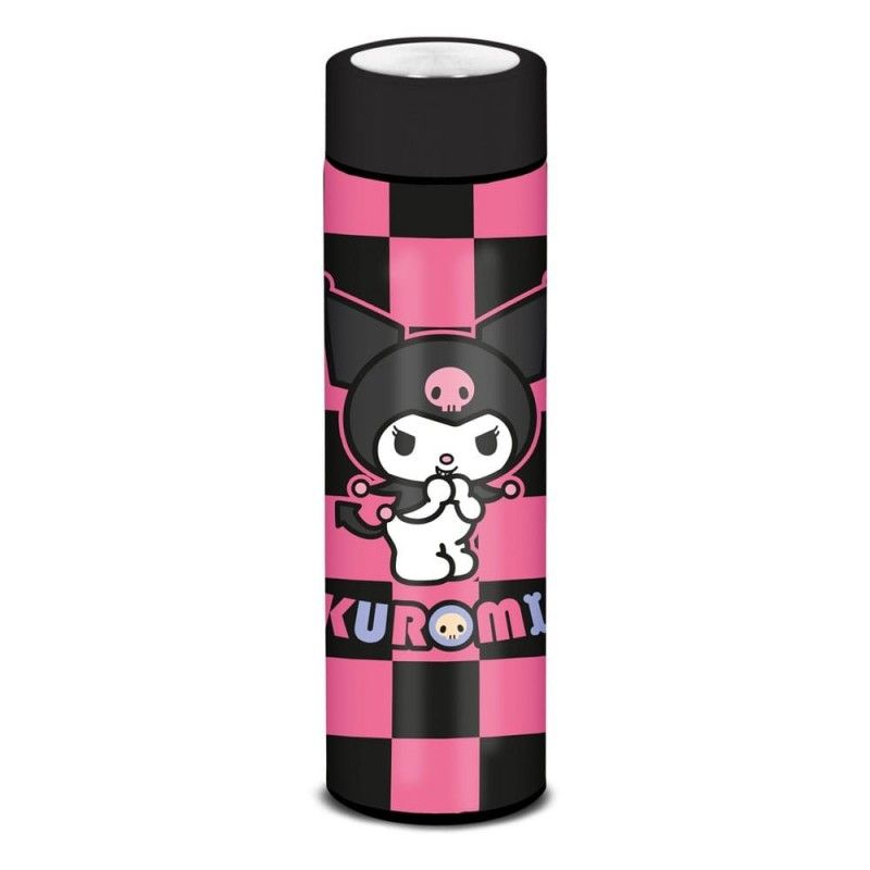 Garrafa Térmica Inteligente Sanrio Kuromi Block 500ml
