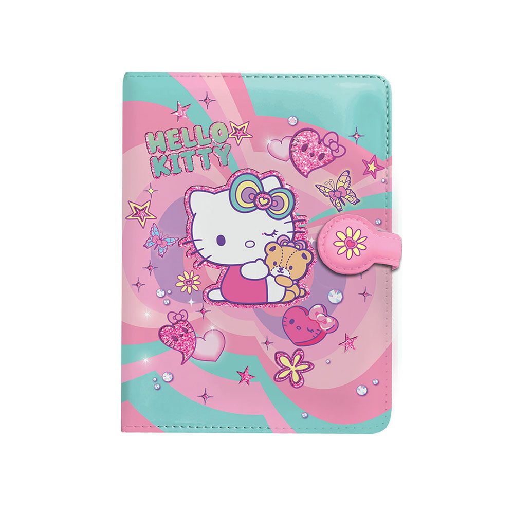 Caderno A5 Hello Kitty Sweet com Fecho Magnético
