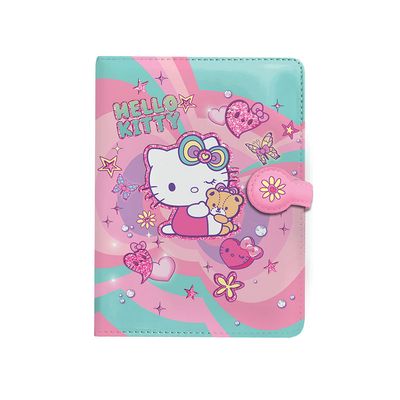 Caderno A5 Hello Kitty Sweet com Fecho Magnético