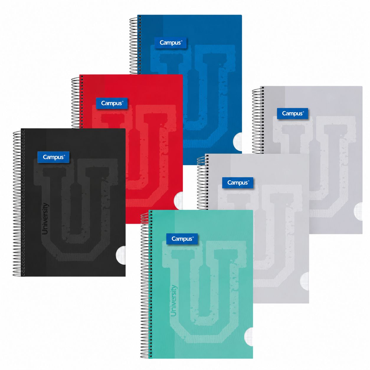 Caderno Campus A4 Capa Dura Argolas