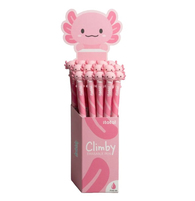 Caneta Apagável ITotal Climby Axolutely