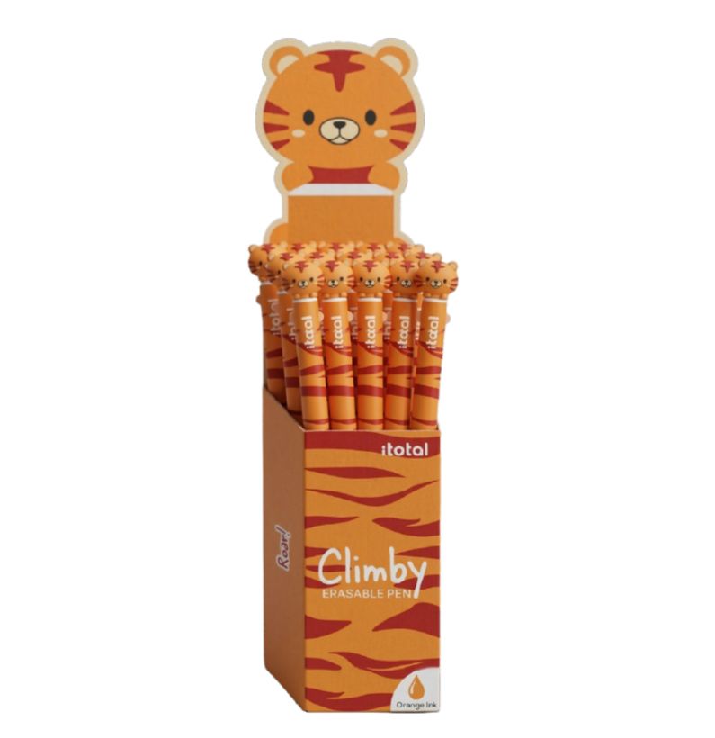 Caneta Apagável ITotal Climby Tigre