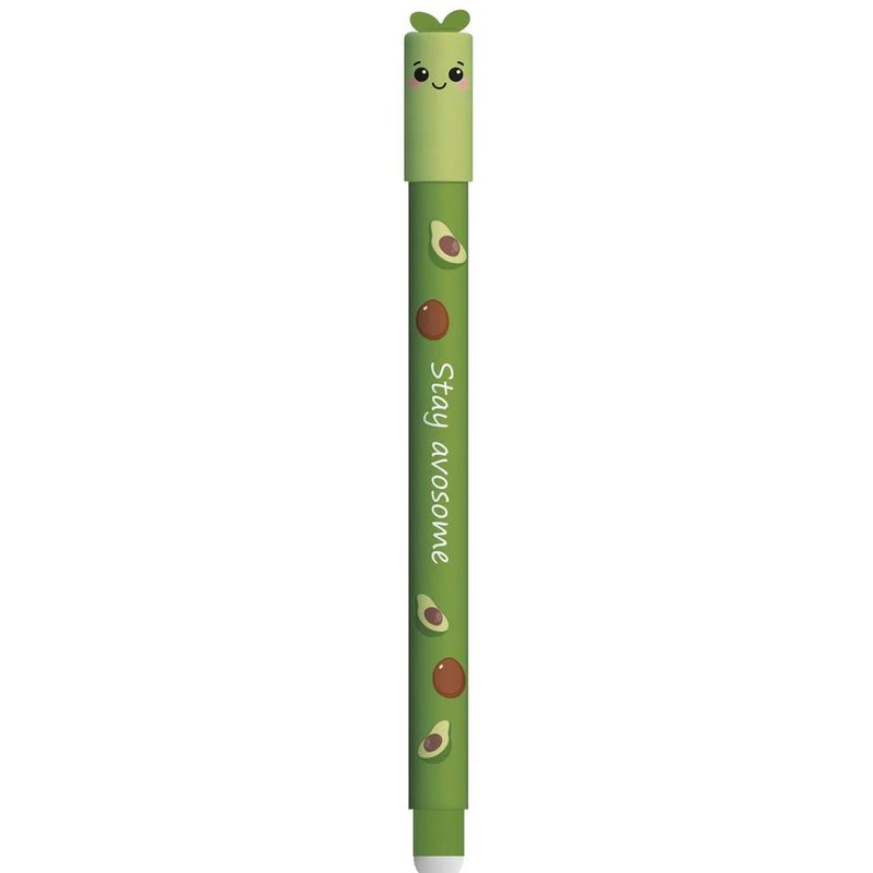 Caneta Apagável Eberhard Faber Edição Frutas Abacate