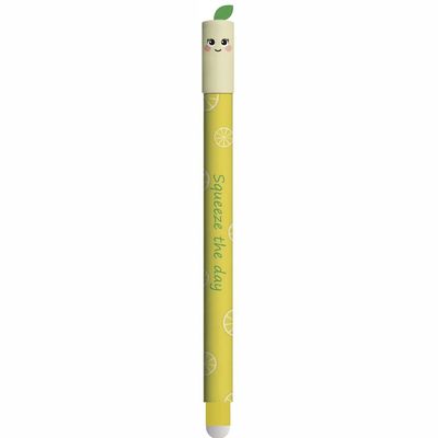Caneta Apagável Eberhard Faber Edição Frutas Limão