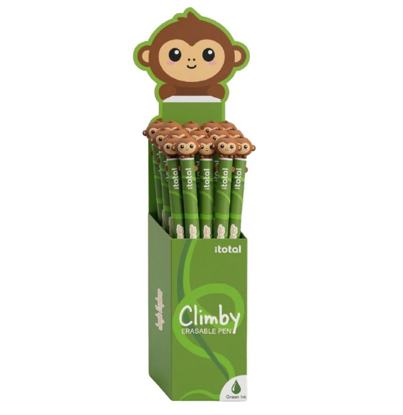 Caneta Apagável ITotal Climby Macaco