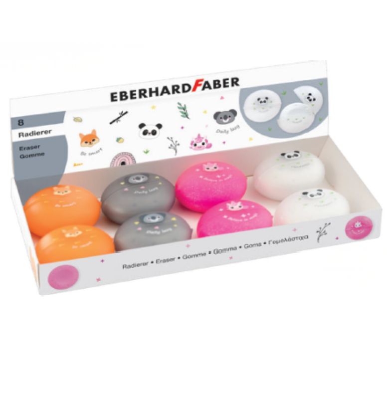 Borracha c/ Proteção Eberhard Faber Animais