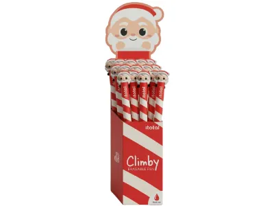 Caneta Apagável ITotal Climby Natal Edition Clans