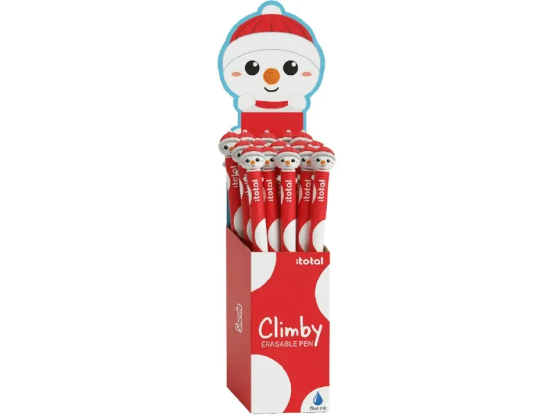 Caneta Apagável ITotal Climby Natal Edition Snowie