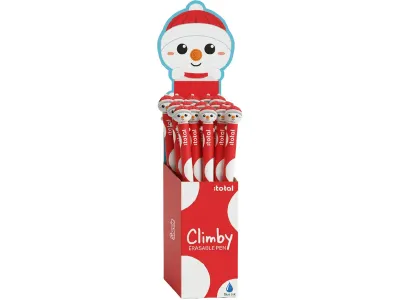 Caneta Apagável ITotal Climby Natal Edition Snowie