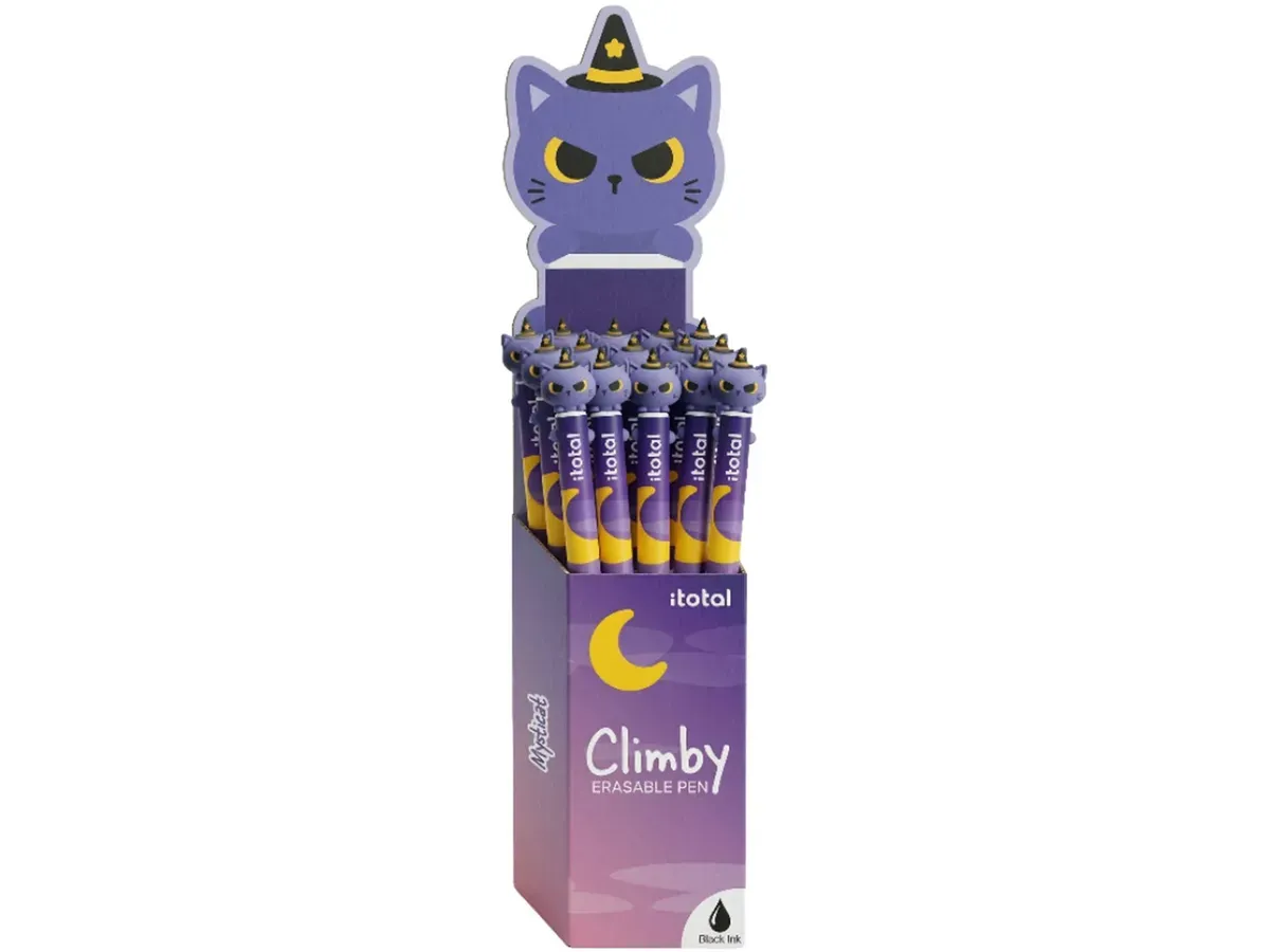 Caneta Apagável ITotal Climby Halloween Edition Mysticat