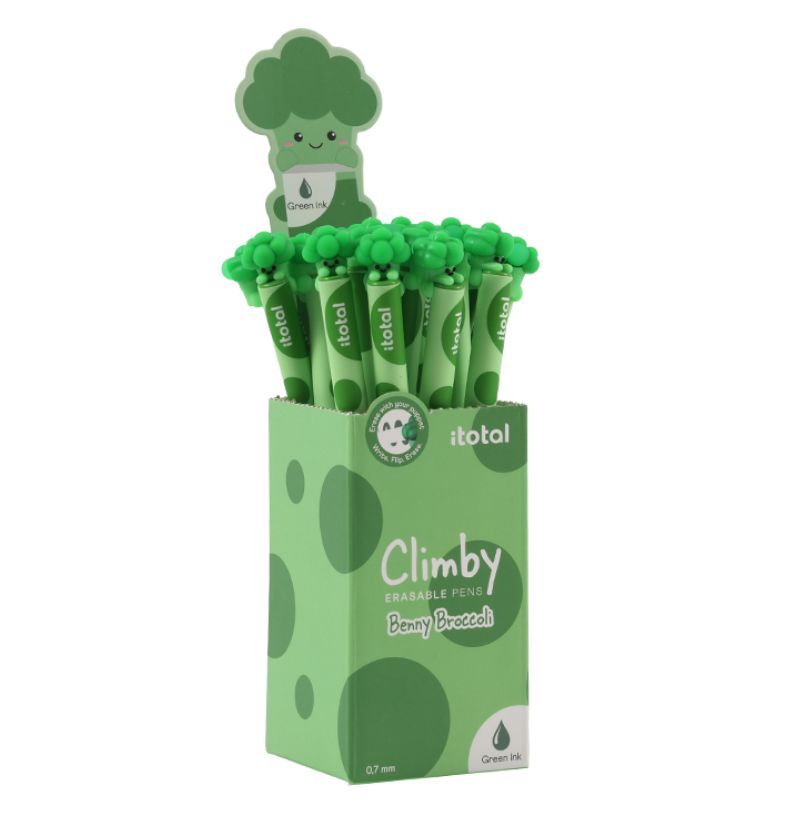 Caneta Apagável ITotal Climby Fresh Market Brócolos