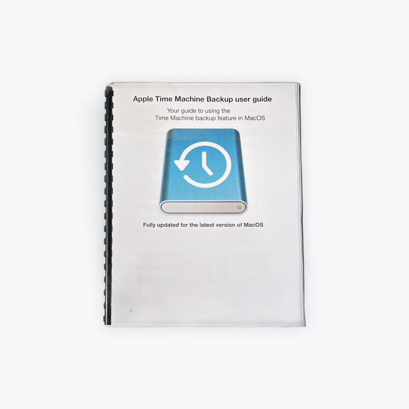 Time Machine Backup user guide