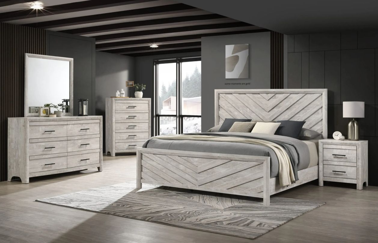 B065 Queen bedroom, 5 pc.