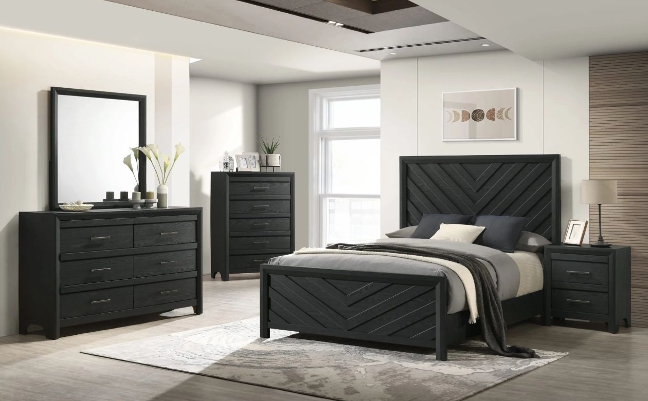 B060 Queen bedroom, 5 pc.