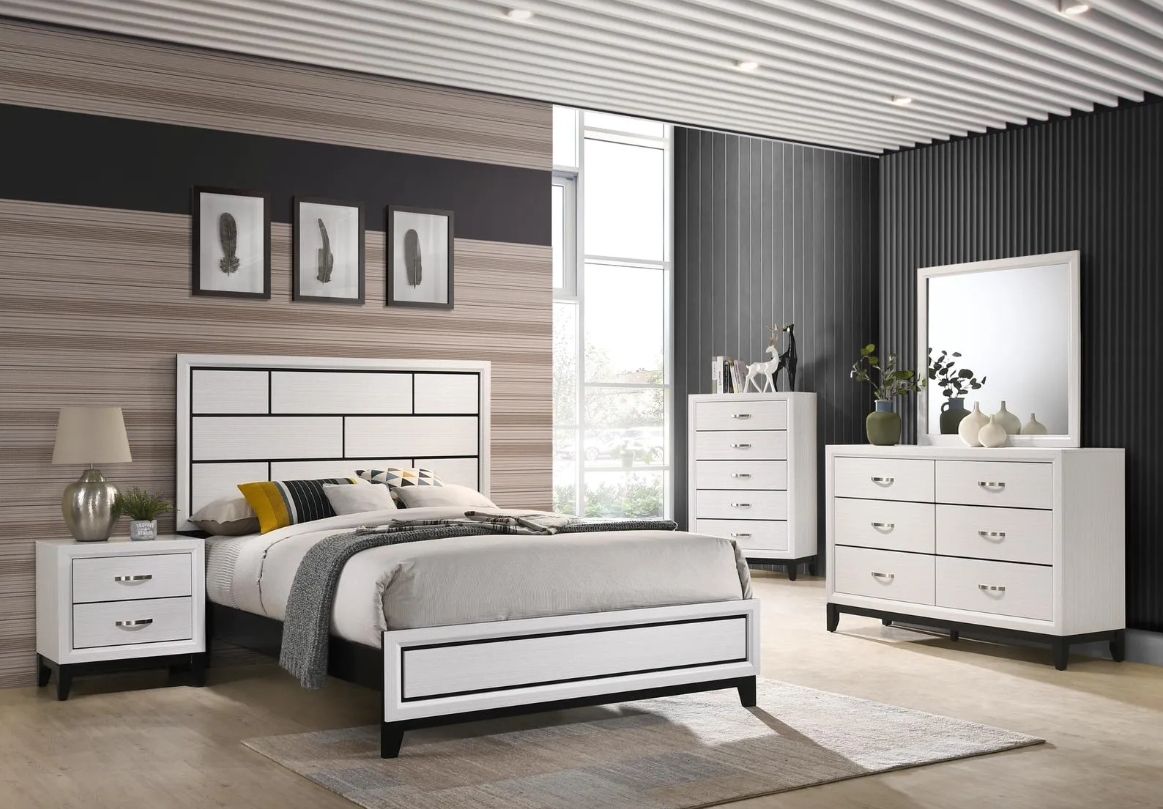 B211 Queen bedroom, 5 pc.