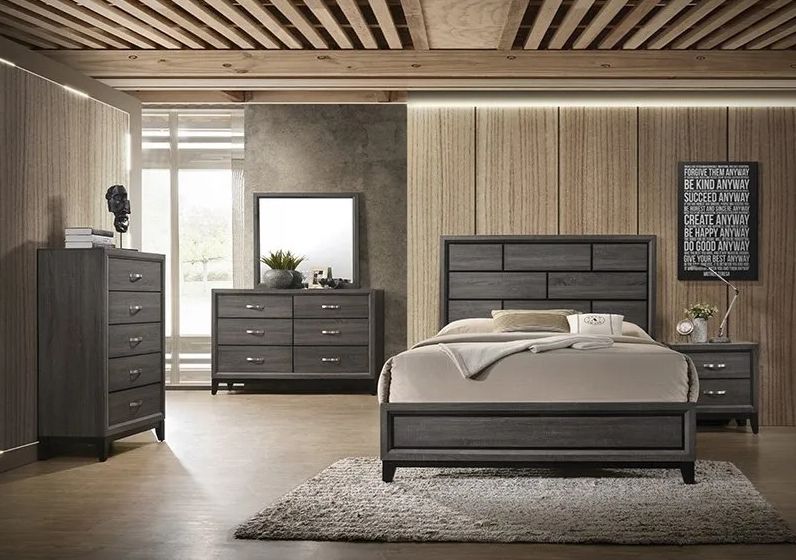 B214 Queen bedroom, 5 pc.