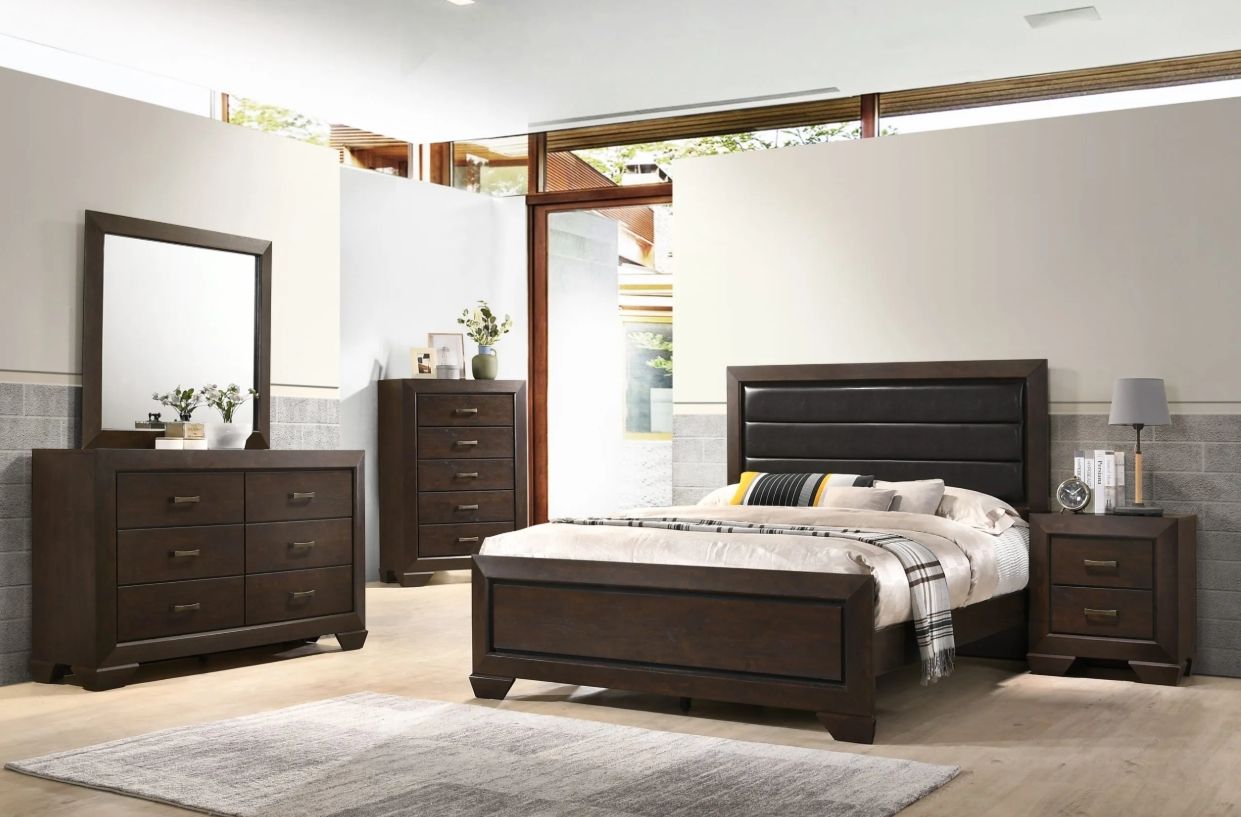 B268 Queen bedroom, 5 pc.