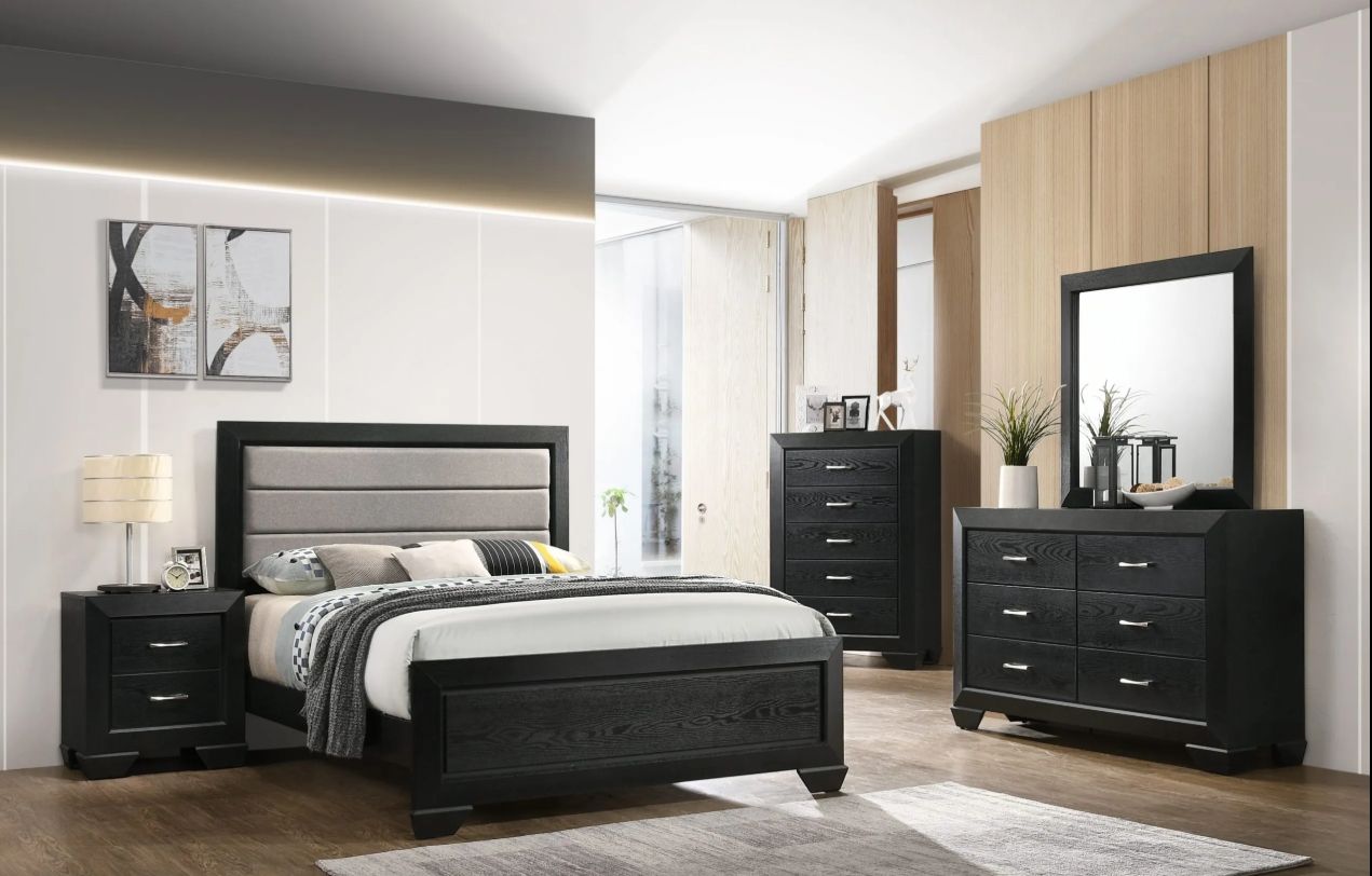 B269 Queen bedroom, 5 pc.
