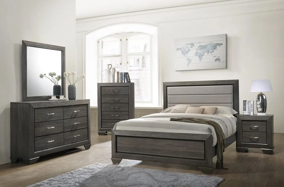 B266 Queen bedroom, 5 pc.