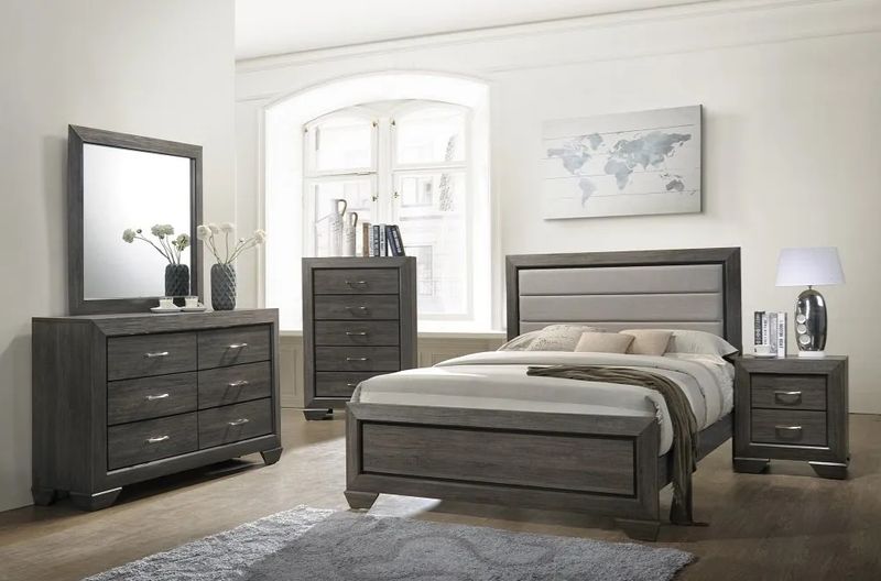 B266 Queen bedroom, 5 pc.