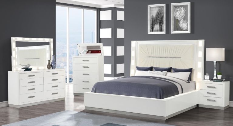 Coco Bedroom Set with Dresser, 5 pc.
