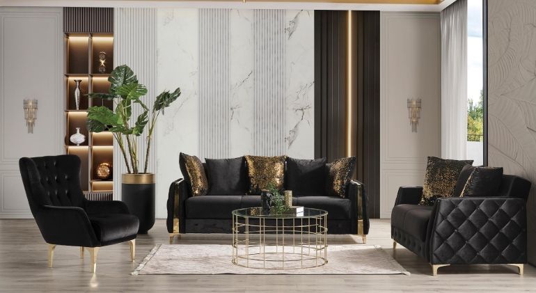Lust Sofa Black