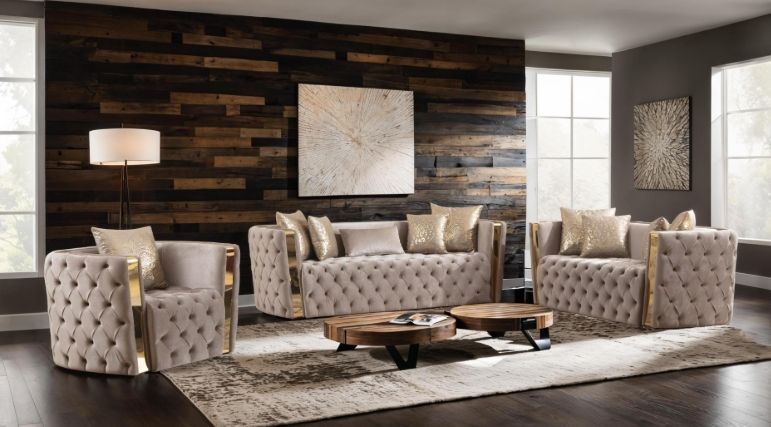 Naomi Sofa Taupe
