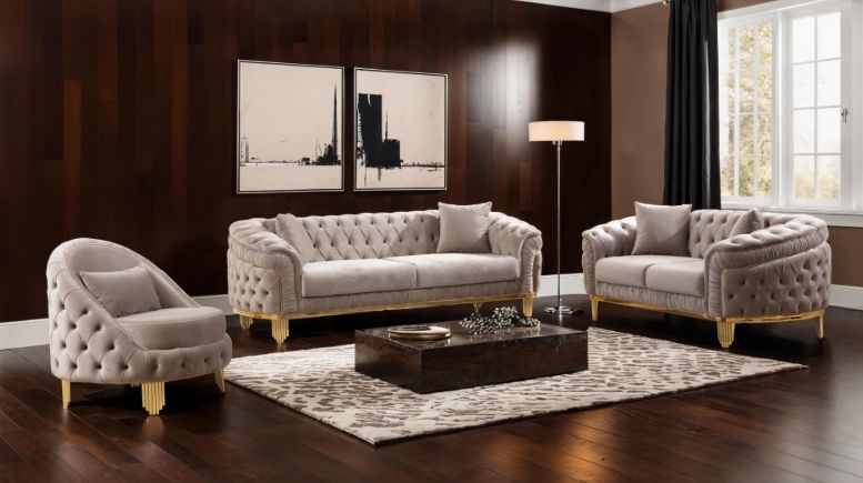 Vanessa Sofa Taupe