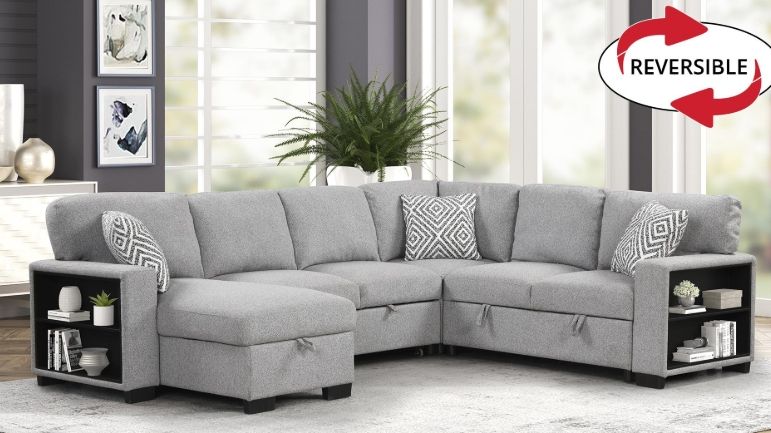 Cairo Sectional Gray