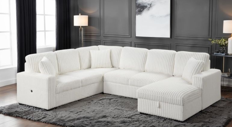 Grande Sectional Cream