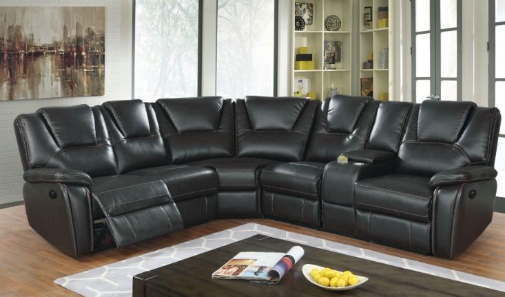 Hong Kong Sectional Sofa Black