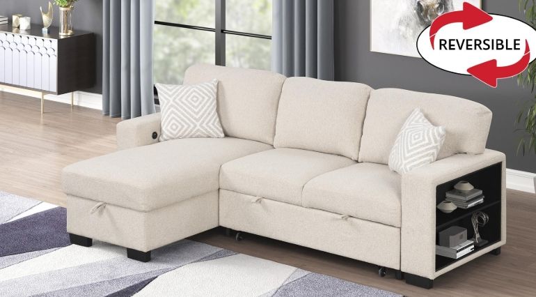 Pinto Sectional in Beige