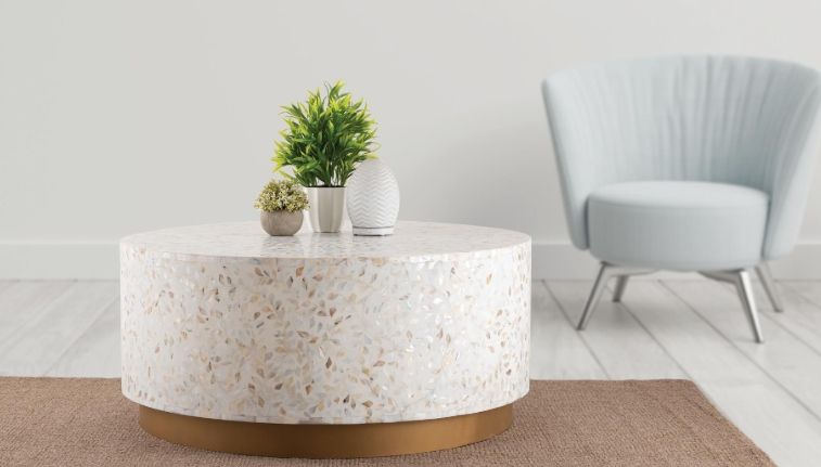 Luxe Coffee Table Ivory