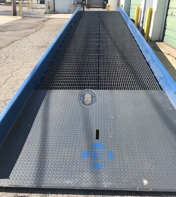 Bluff All Steel Mobile Yard Ramp in Michigan, 20K Capacity, 84 Bluff All Steel Mobile Yard Ramp in Michigan, 20K Capacity, 84