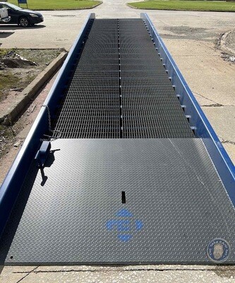 Bluff Steel Used Forklift Ramp for Sale in Ohio, 20K Capacity, 84