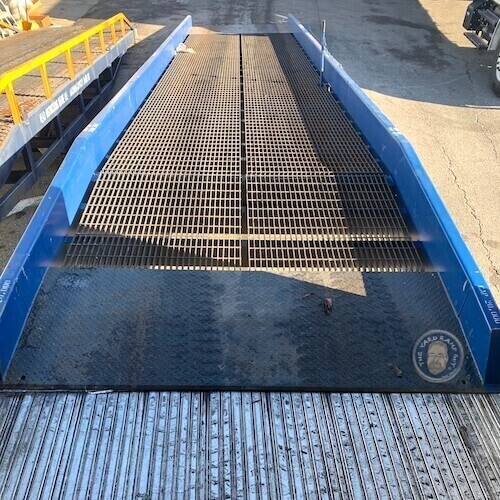 Bluff Steel Used Mobile Forklift Ramp in Louisiana, 20K Capacity, 84