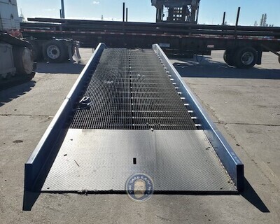 Bluff Used Mobile All Steel Yard Ramp for Sale in Texas, 20K Capacity, 84