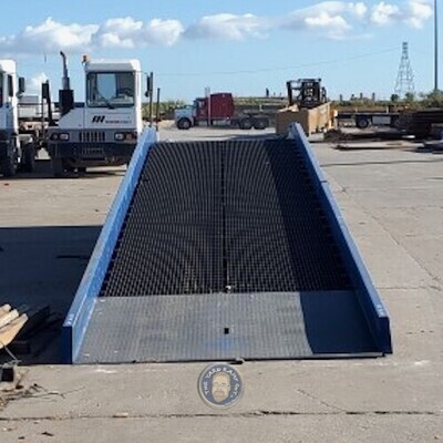 Bluff Steel Used Forklift Ramp for Sale in Texas, 20K Capacity, 84