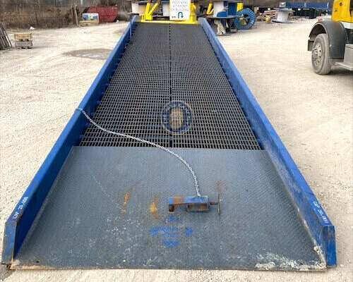 Bluff Used All Steel Mobile Forklift Ramp in Illinois, 20K Capacity, 84