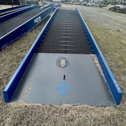 Bluff All Steel Mobile Forklift Ramp in Texas, 20K Capacity, 84