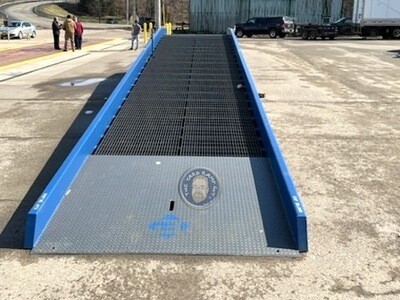 Bluff All Steel Mobile Yard Ramp in Ohio, 20K Capacity, 84 Bluff All Steel Mobile Yard Ramp in Ohio, 20K Capacity, 84