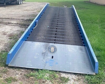 Bluff Used All Steel Portable Forklift Ramp in Illinois, 20K Capacity, 84 Bluff Used All Steel Portable Forklift Ramp in Illinois, 20K Capacity, 84