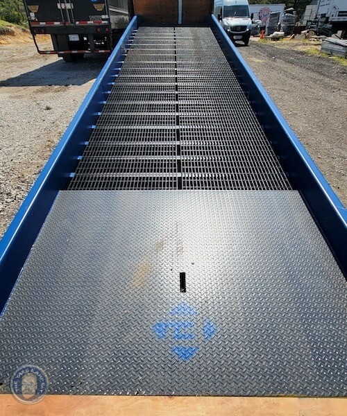 Bluff All Steel Used Forklift Ramp in New York, 20K Capacity, 84